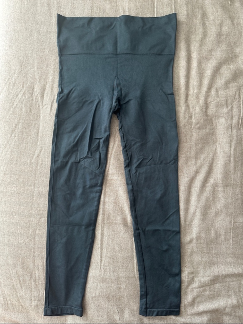 BLANQI Slate Blue High-Waist Maternity/Postpartum Leggings